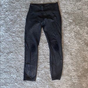 Lululemon Foil Train Times 7/8